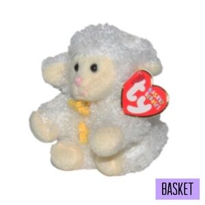 2007 Floxy the Sheep BASKET Beanie Baby